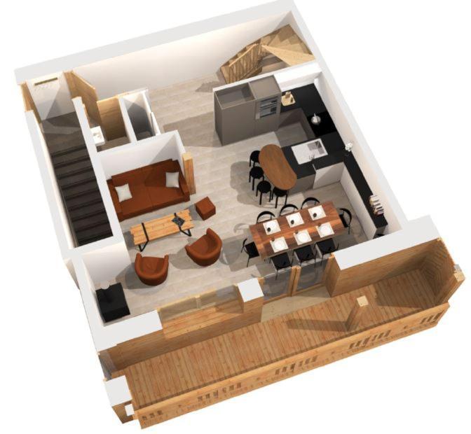 Chalet Arpitan - Les Carroz - Grand Massif Habitación foto